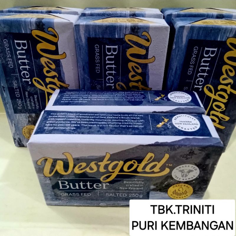 

RB Butter Westgold Unsalted & Salted 250 Gram