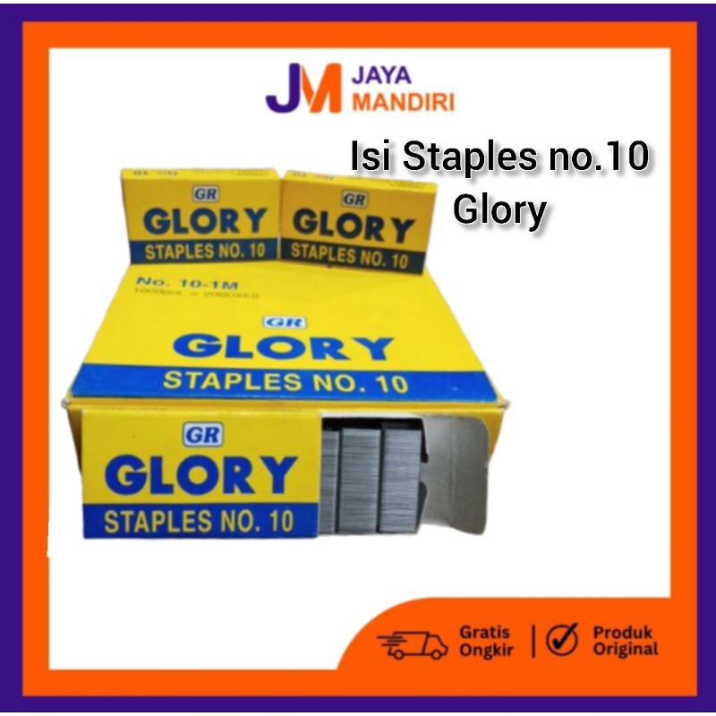 

Staples / Anak Hekter No.10 Glory (20Pcs)