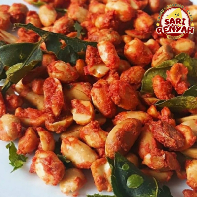 

Kacang Thailand Pedas Daun Jeruk 250 Gram / Kacang Bawang - Sari Renyah