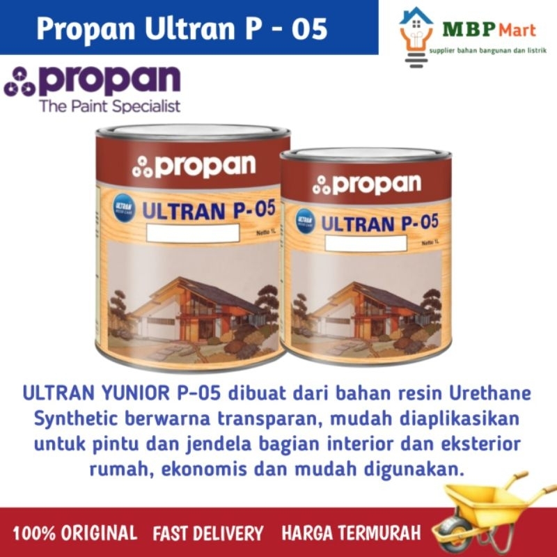PROMO vernish kayu politur / ultran yunior politur P05