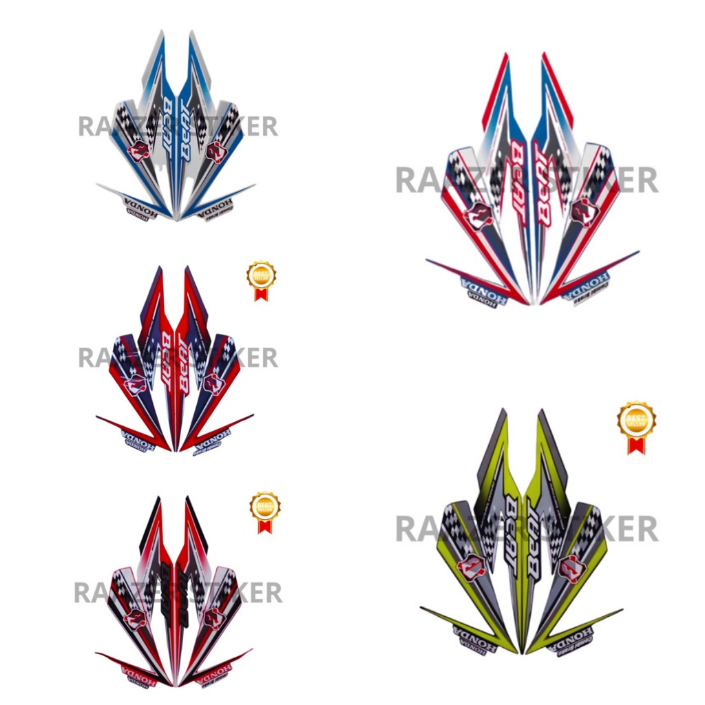 STIKER STRIPING STANDAR BEAT Esp 2018 TERMURAH DAN TERLARIS