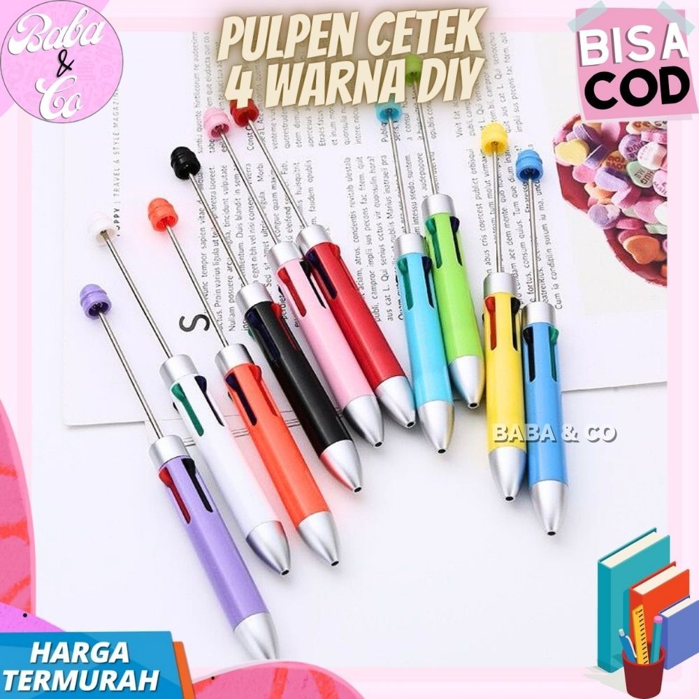 

PULPEN DIY MANIK RESIN PEN CETEK 4 WARNA DIY RESIN BEADS PULPEN HIAS MANIK RESIN DIY