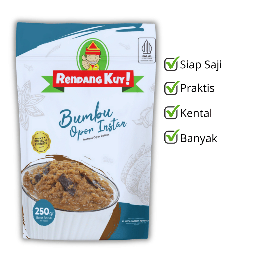 

Rendang Kuy! - Bumbu Opor Instant 250 Gram