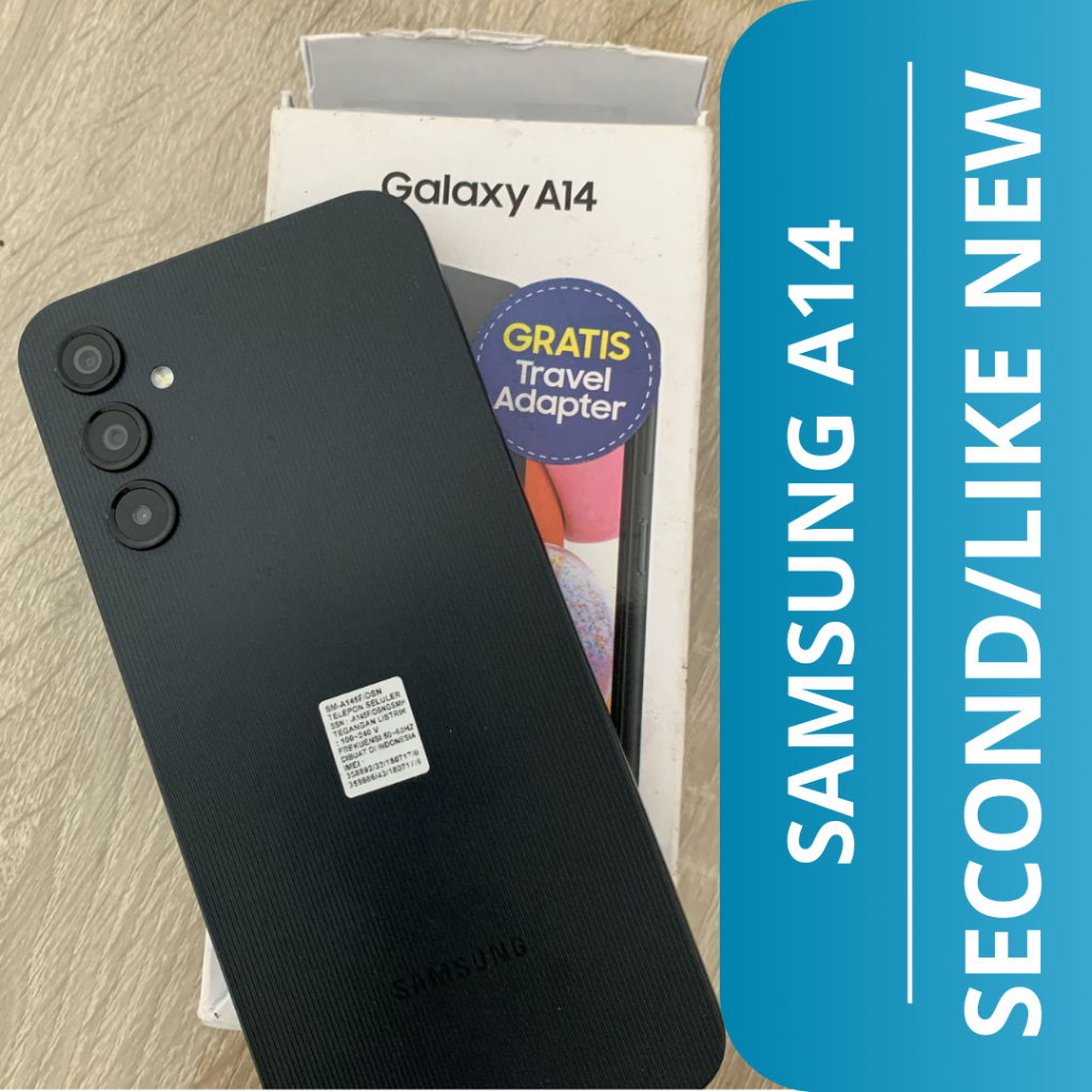 HP SECOND SAMSUNG A14 4/128GB / SAMSUNG A14 HP SECOND