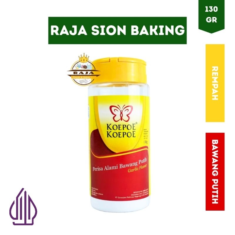 

Perisa Alami Bawang Putih KOEPOE KOEPOE 130gr ( Sedang )
