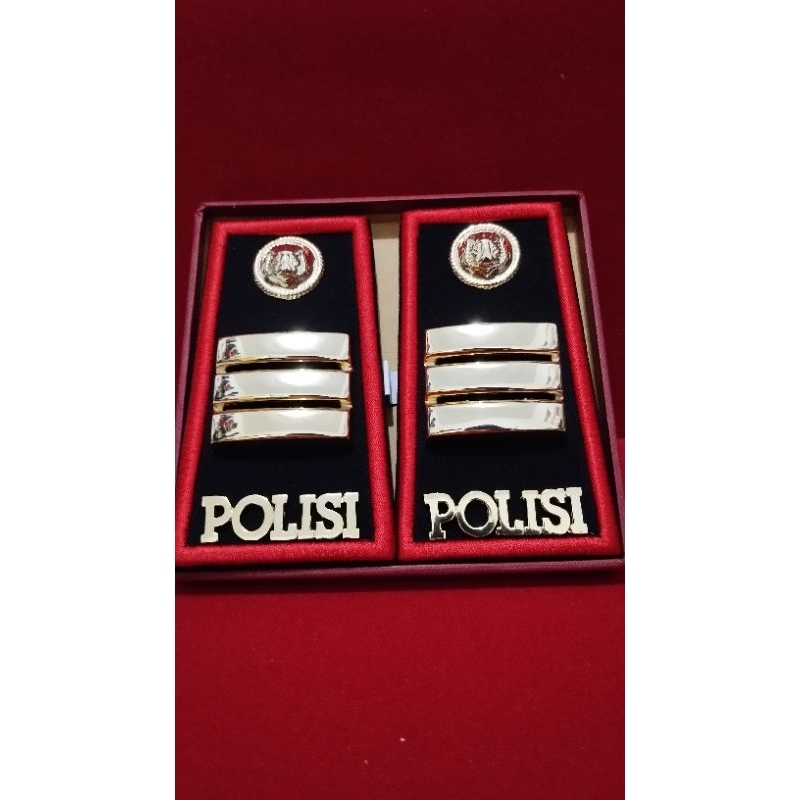 Pangkat Akp pdh polri | Pangkat Akp list merah | Pangkat Akp dasar kain