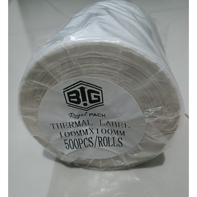 

KERTAS STIKER THERMAL 100x100 isi 500 pcs