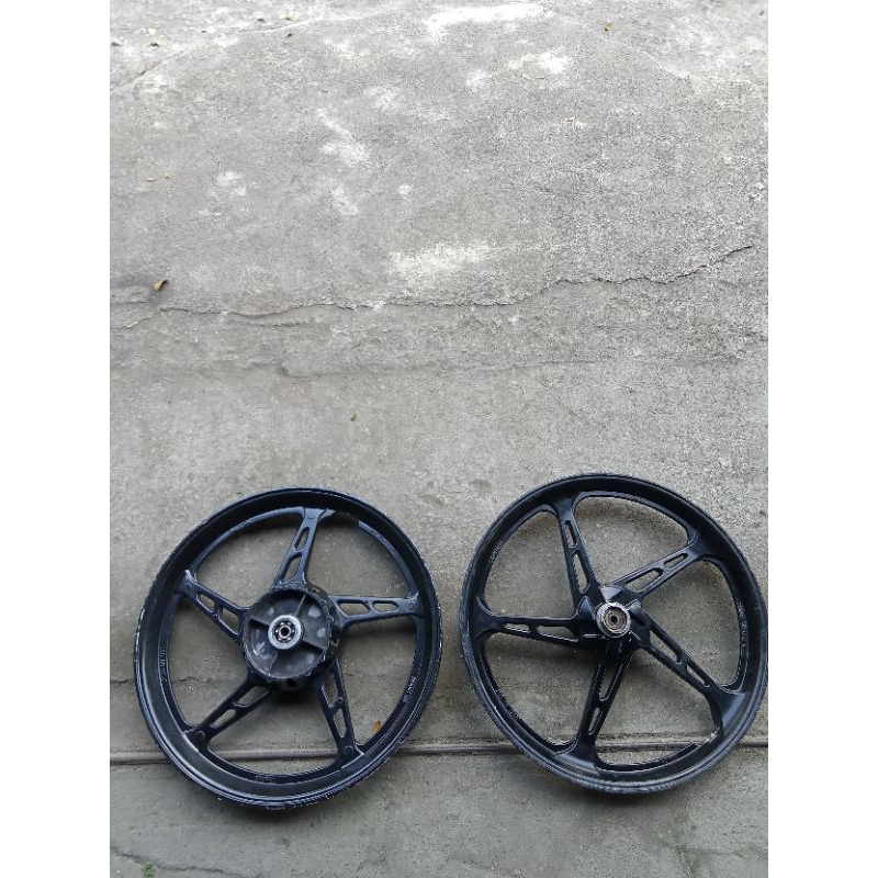 velg cw original set depan belakang original copotan Jupiter Z1/Jupiter burung hantu