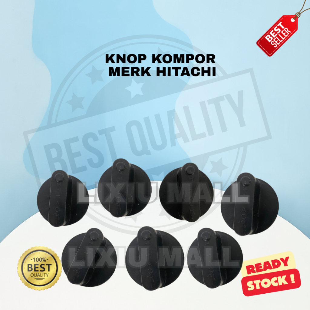 KNOP KOMPOR GAS HITACHI / TOMBOL PUTARAN KOMPOR HITACHI ORIGINAL - 1 PASANG