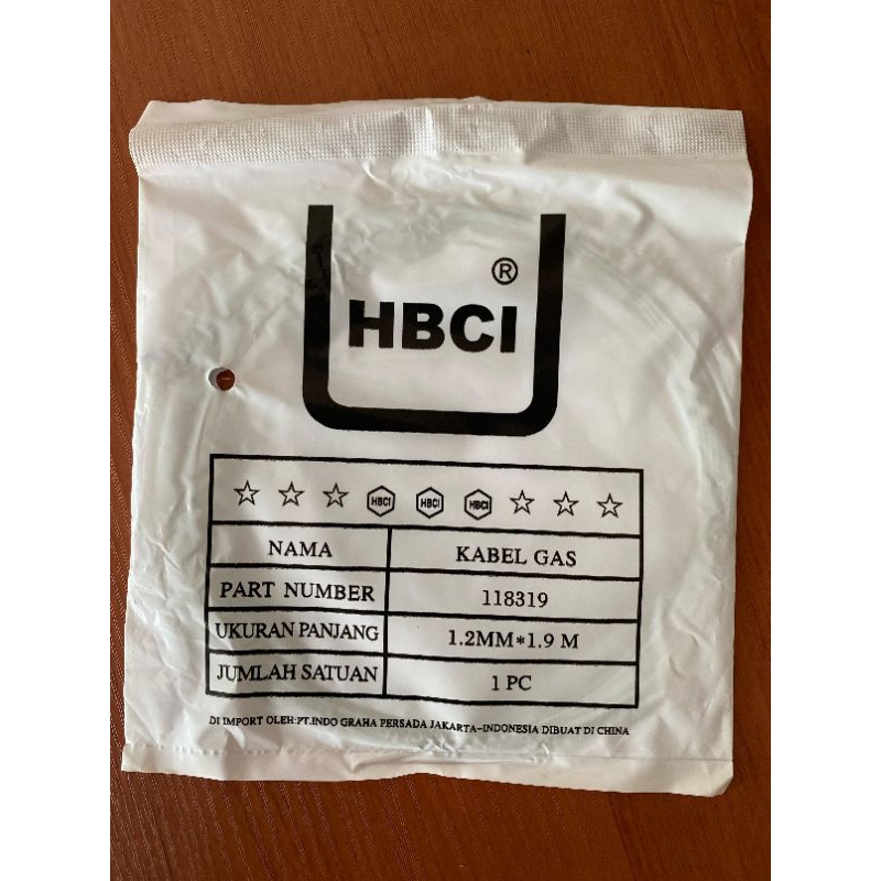 Kabel gas vespa dalam