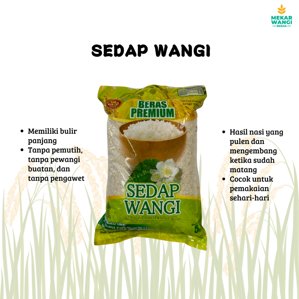 

BERAS SEDAP WANGI 5KG