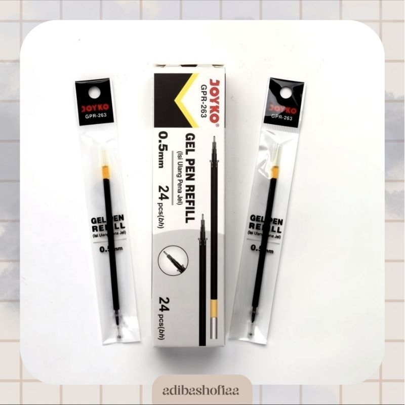 

[ECER] Gel Pen Refill Joyko 0.5 mm