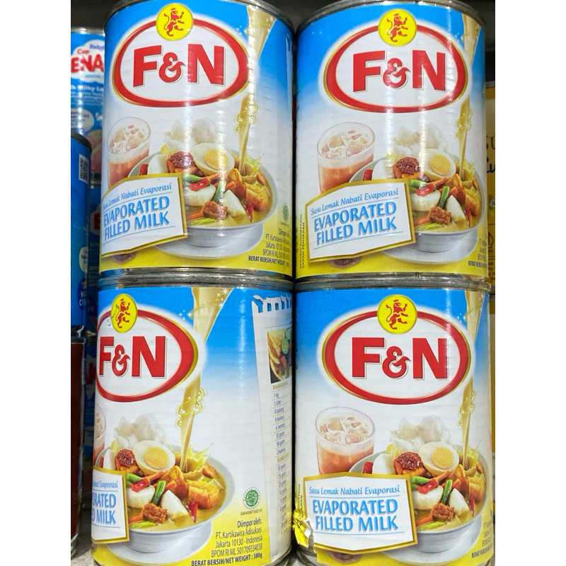 

F&N, FN, Susu evaporasi 380gr