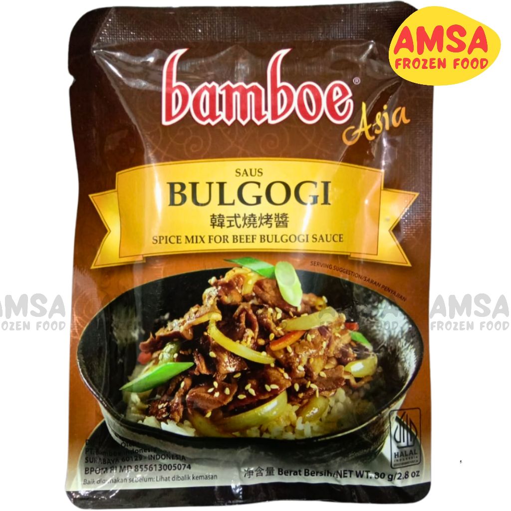 

Bumbu Bamboe Beef Bulgogi Sauce