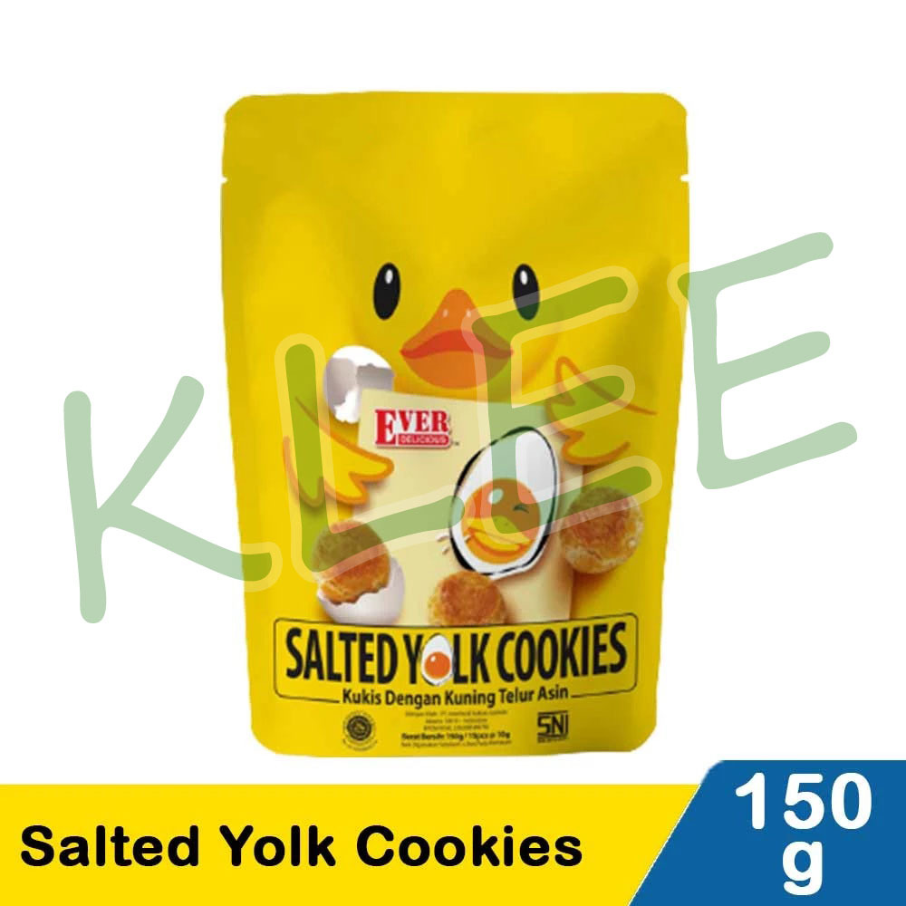 

Ever Delicious Salted Egg Yolk Cookies - Kukis Rasa Telur Asin - Egg Yolk Cookies 150g