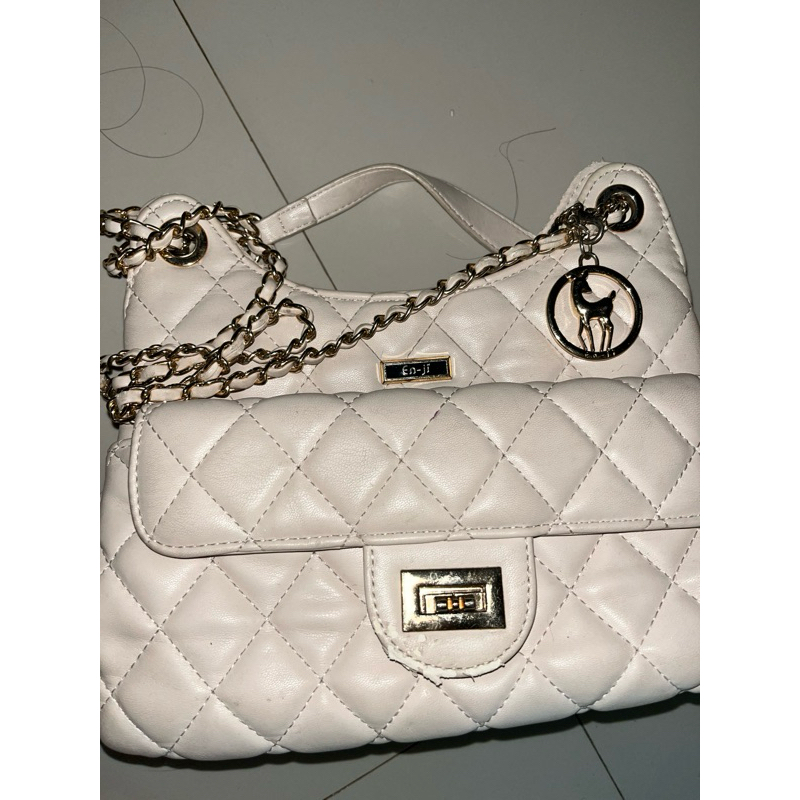 tas slingbag enji ivory