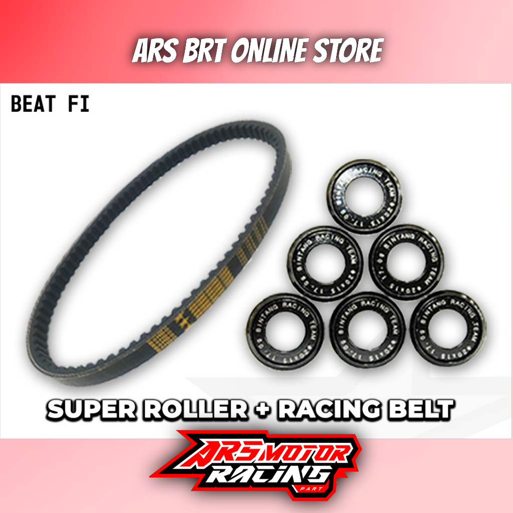 VANBELT V BELT BRT & ROLLER BRT BEAT FI SCOOPY FI VARIO 110 NON ESP STARTER KASAR