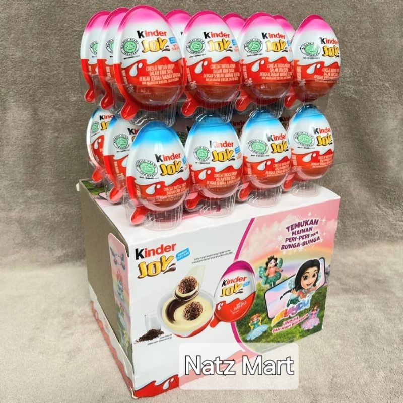 

KINDER JOY Girls & Boys Chocolate Crispy 20 gr 1 Pcs( Desember 2025 )