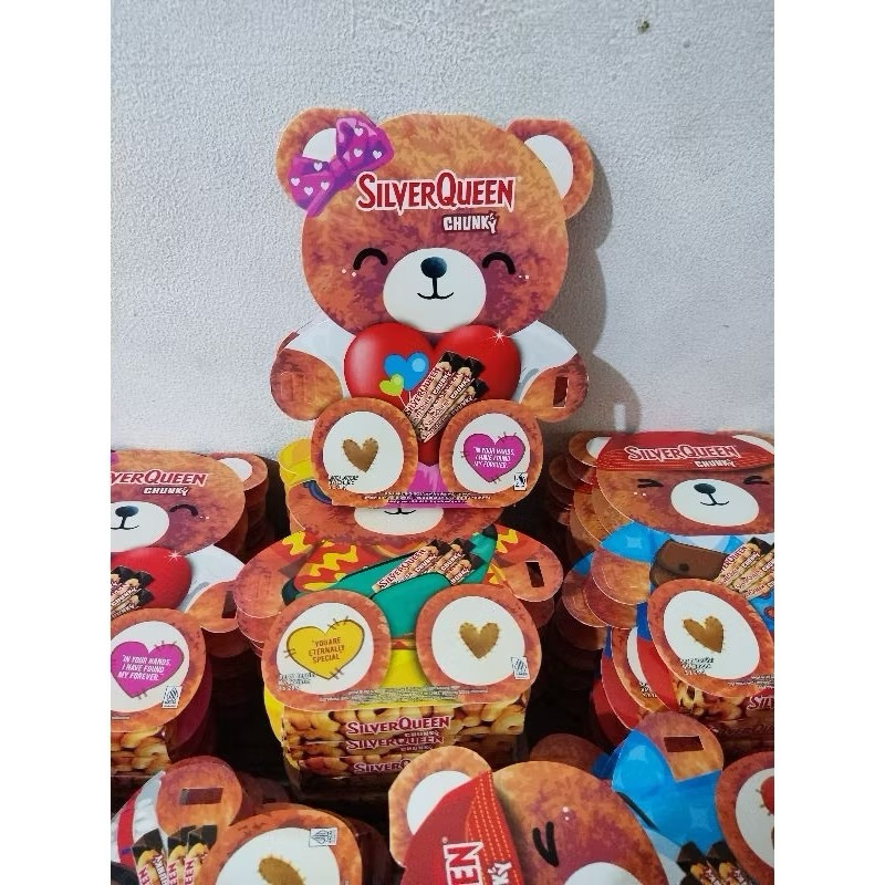 

SILVERQUEEN CHUNKY BAR EDISI VALENTINE | SILVERQUEEN CHUNKY BAR ISI 3 x 26 gram