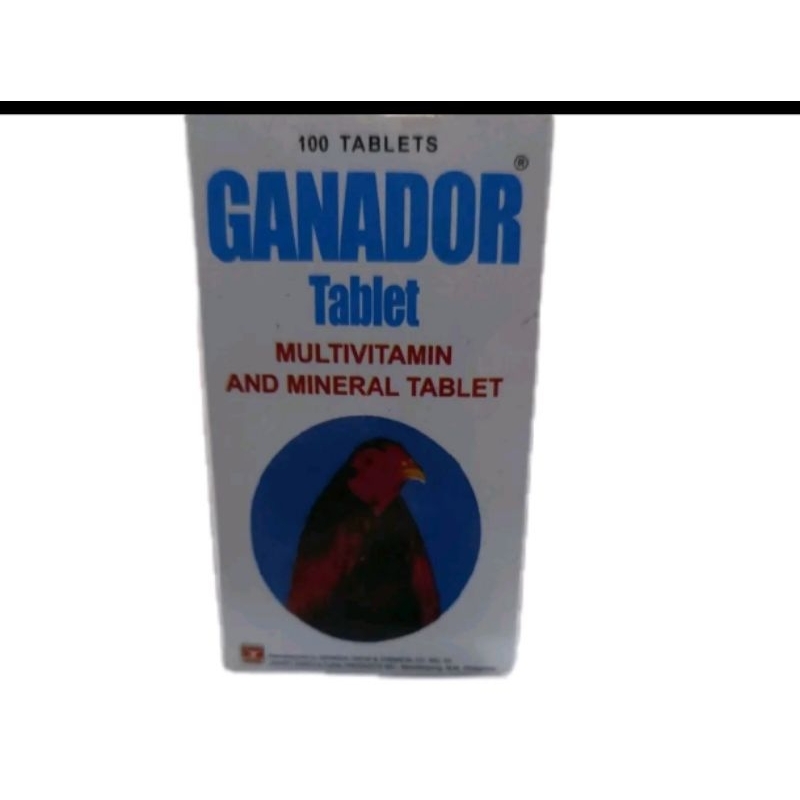 Ganador vitamin ayam penyembuhan luka, memperkuat sayap tulang kaki ayam 25 tablets