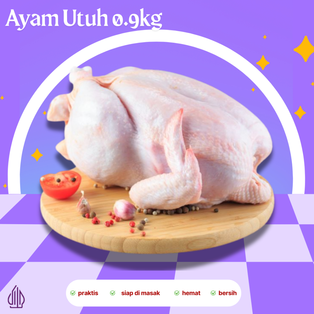 

ayam utuh 0.9-1kg