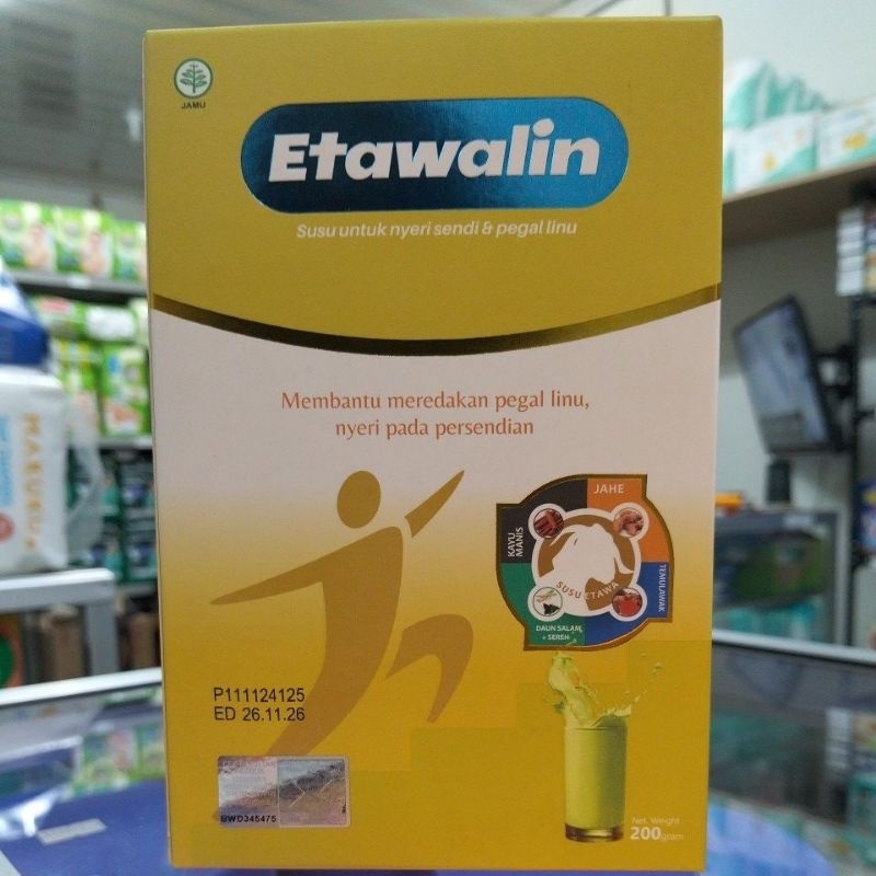 

ETAWALIN SUSU NYERI SENDI PEGAL LINU (200 GRAM)