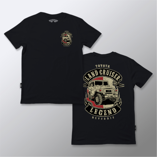 Kaos Offroad Land Cruiser Series | KAOS BAJU MOBIL TOYOTA LAND CRUISER | Baju Kaos Pria | RDWL 09 |