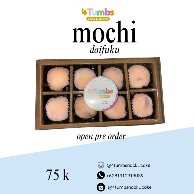 

mochi daifuku strawberry