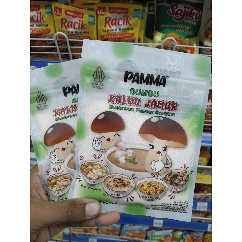 

kaldu jamur 80g/kaldu jamur pamma