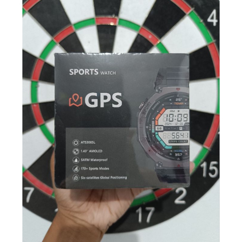 Citijungle GPS 2 GPS2 B78 Smartwatch Smart Watch Amoled GPS 5 ATM Compass Barometer Ai Jam Tangan Pi