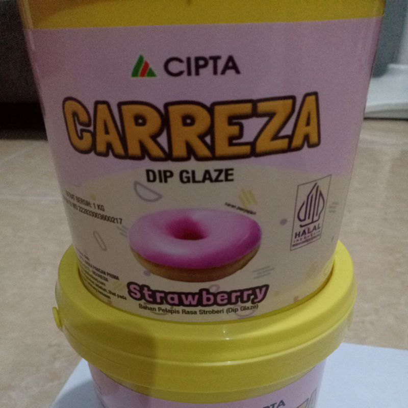 

Dip Glaze Carreza rasa strawberry 1kg