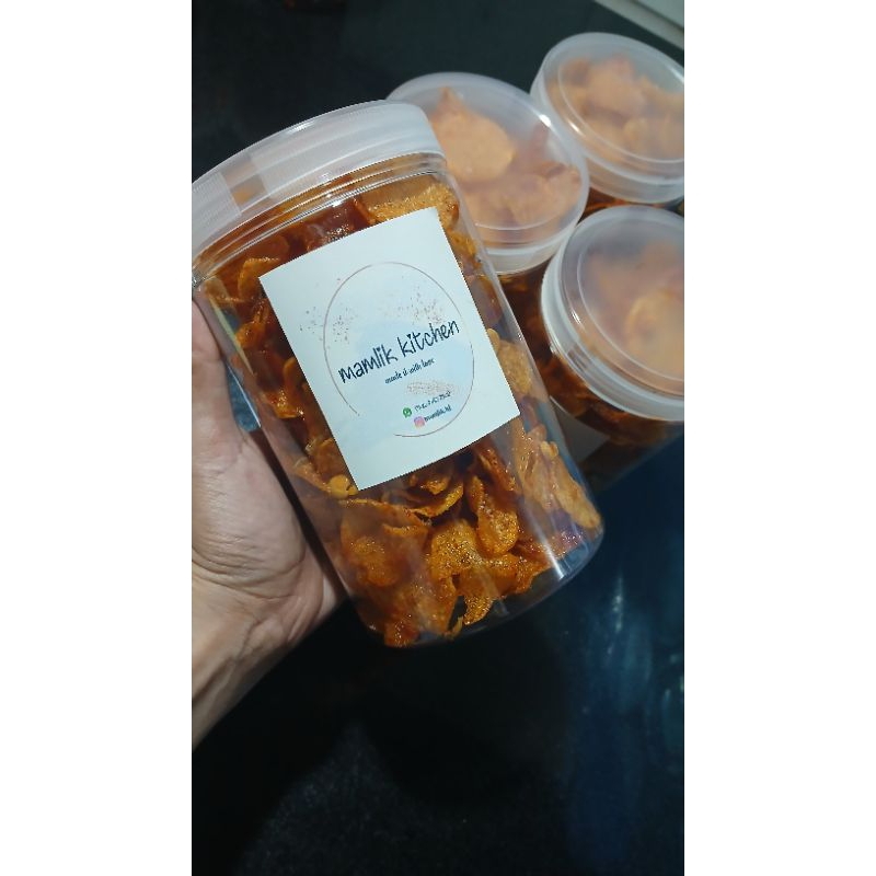 

Keripik Kentang Balado Teri Kacang
