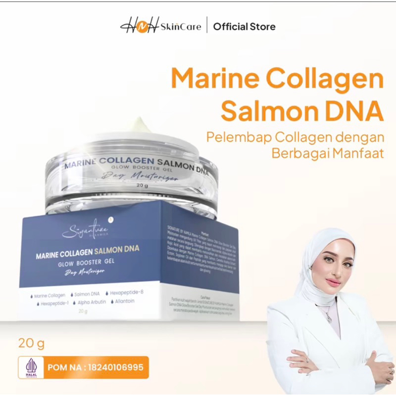 (Dr. Kamila Jaidi) H&H Skincare Marine Collagen Salmon DNA Best Seller