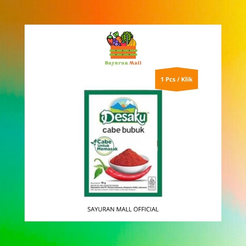 

1 Sachet Desaku Cabe Bubuk | Bumbu Instant | SAYURANMALL