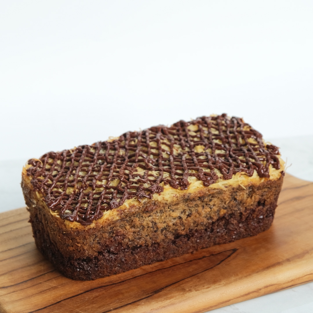 

Nutella Cheese Banana Cake
