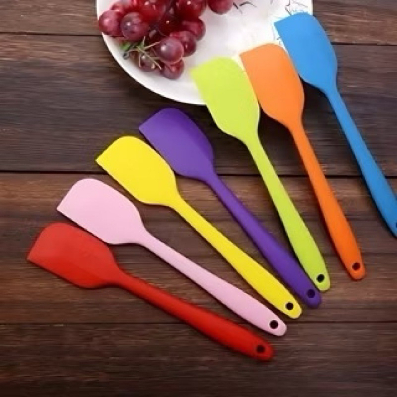 Spatula Silicon Tahan panas / Spatula Silikon Tahan Panas / Spatula Masak / Spatula Kue