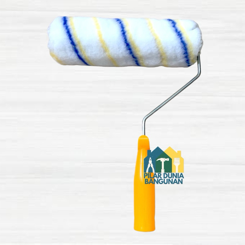 Kuas Cat / Cat Kuas / Kuas Roll Cat Tembok 9" / Kuas Rol Cat Tembok Murah / Koas Rol Cat Bulu Halus