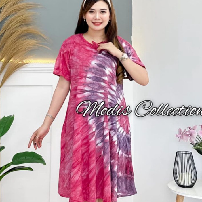 Cod daster kaos daster kaos tie dye daster kaos tiedie grosir daster kaos wanita daster kaos pelangi