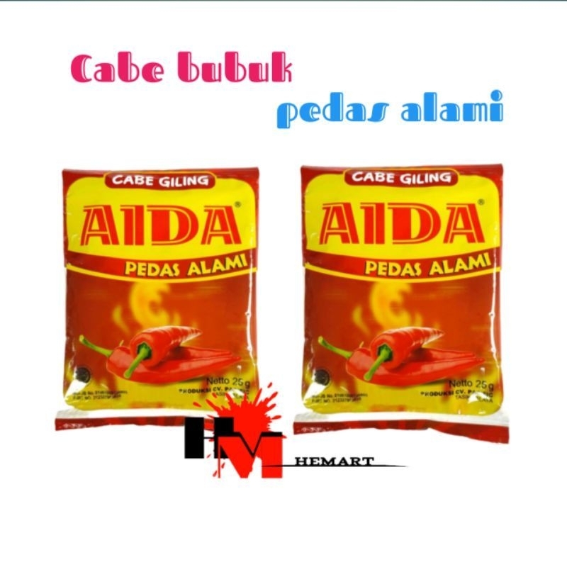 AIDA CABAI BUBUK AIDA 25gram