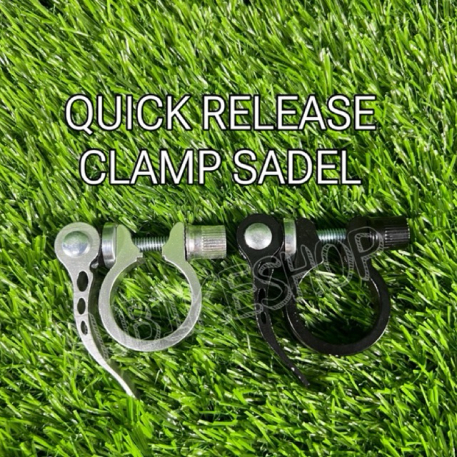 SEATCLAMP ALLOY UKURAN 28.6/25.4 | SEPEDA FIXIE, SEPEDA LIPAT | SEATCLAMP SADEL STANDARD QR