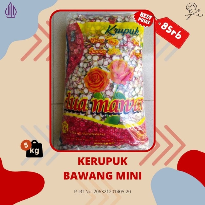 

Kerupuk Bawang Mini Mentah Oleh-oleh Khas Indramayu