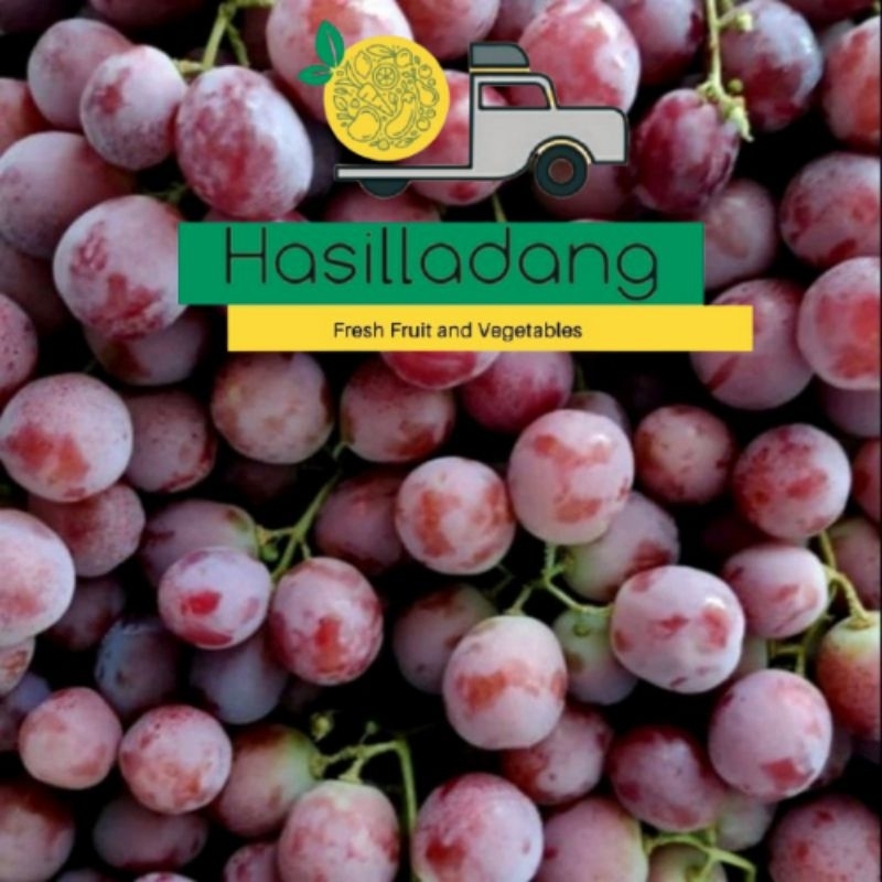 

Buah Anggur Red Globe 1 Kg
