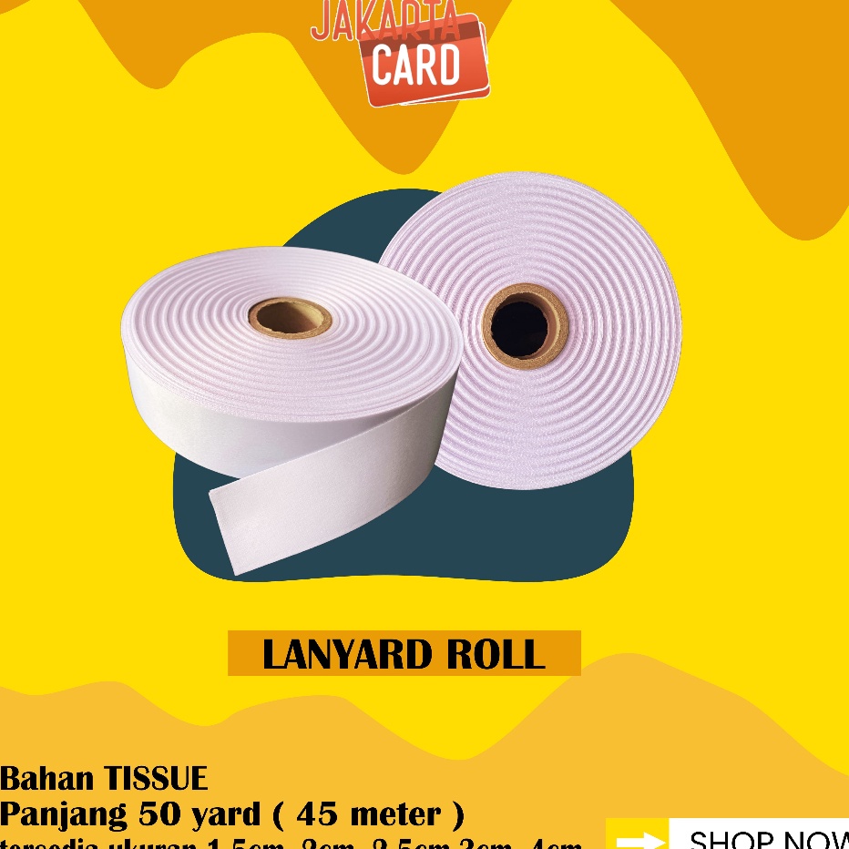 

BISA COD tali pita lanyard TISSUE printing sublime bahan lanyard sublim lanyard printing berbagai ukuran