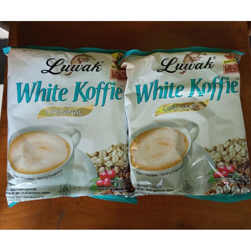 

Luwak White koffie isi 18pcs