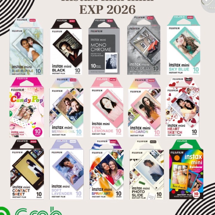 PROMO TERLENGKAP REFILL INSTAX MINIPAPERFILM FUJIFILM REFILL POLAROID ISI POLAROID EXP 226