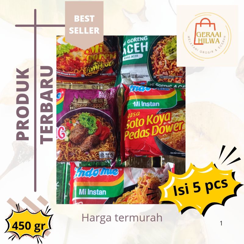 

Promo Mie Instan 5 pcs