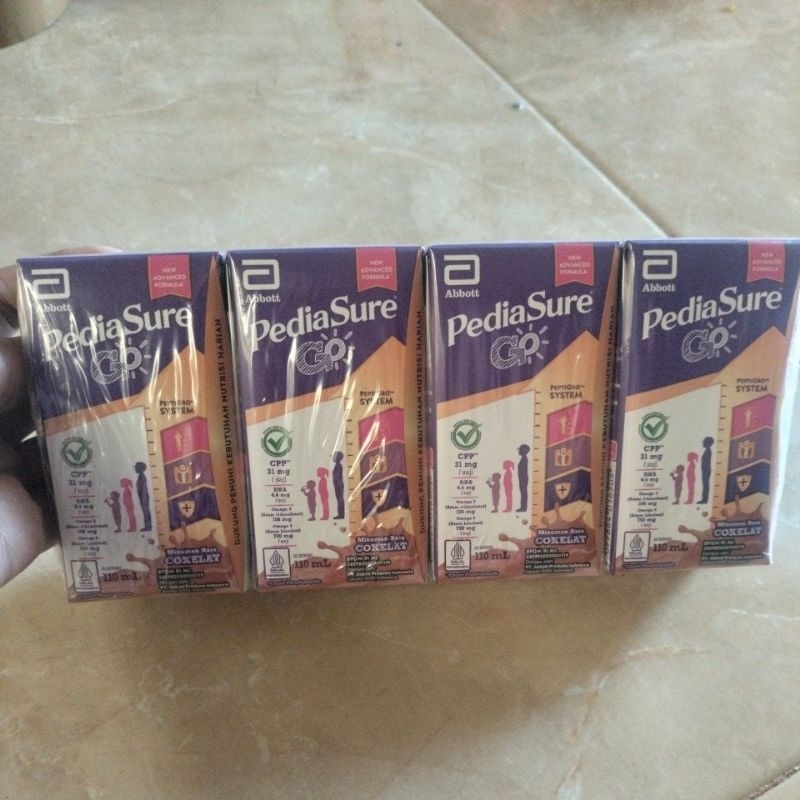 

PEDIASURE GO UHT 110ML 4PCS (PEPTIGRO)