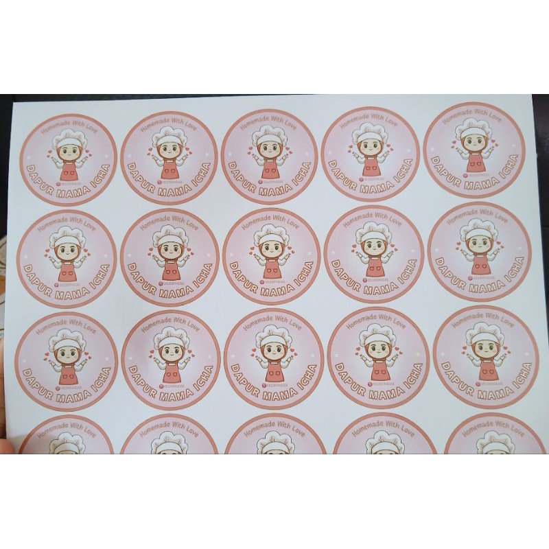 

Stiker logo toko
