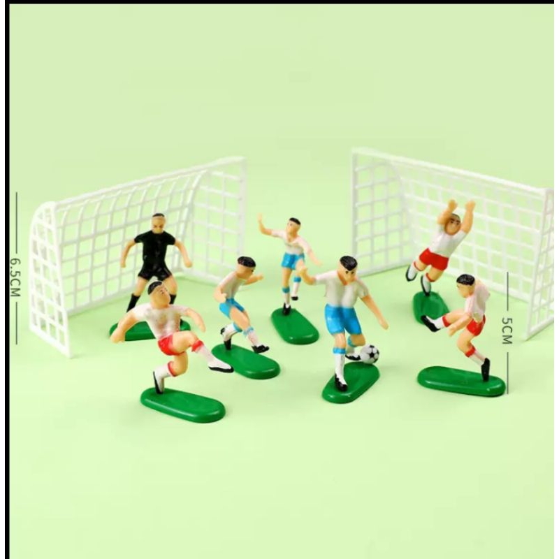 Hiasan Kue Tart Sepak Bola Gawang Hiasang Kue Ulang Tahun Tema Sepak Bola