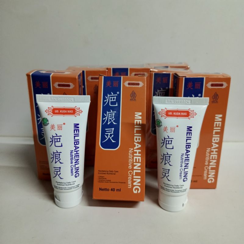 MEILIBAHENLING Nutririve Cream Penghilang  40ml Asli BPOM